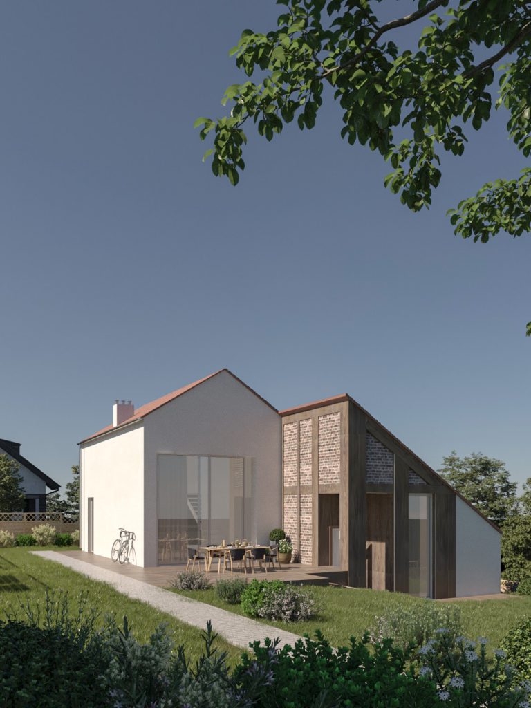 Przebudowa stodoły na dom jednorodzinny Architekt